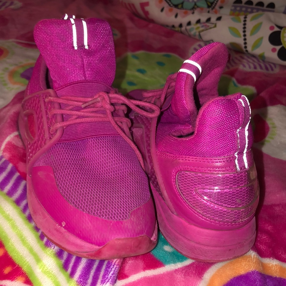 Aldo hot pink sneakers